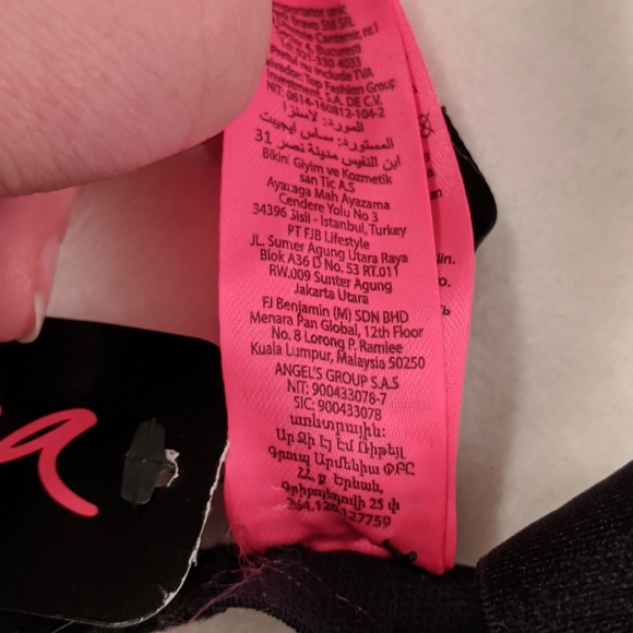 Luxury La Senza Limited Edition Jewelry / Crystal Bra Lingerie Sz S To M - Picture 7 of 10